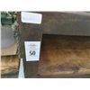 Image 2 : Distressed Wood & Metal Hostess Cabinet Cart