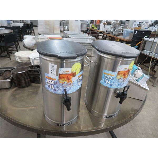 2-Bunn Tea Dispenser - 2 X $
