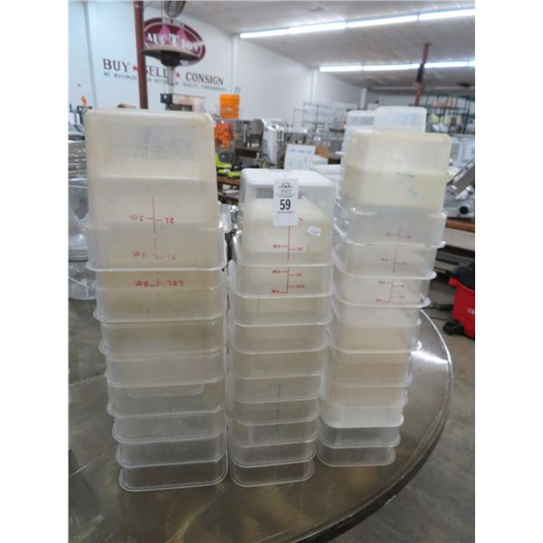 26-Measuring Bin 4/6 Qt. - 26 X $