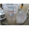Image 1 : 5-Measuring Bin 12/22 Qt. - 5 X $
