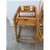 Image 1 : Oak Child High Chair