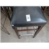 Image 2 : 8-Black Padded Bar Stools - 8 X $