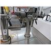 Image 3 : Central 6' 3 Door Double 4 Head Tap Keg Cooler 34°