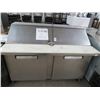 Image 1 : Fogel 2 Door 5' Rolling Sandwich Prep 35°