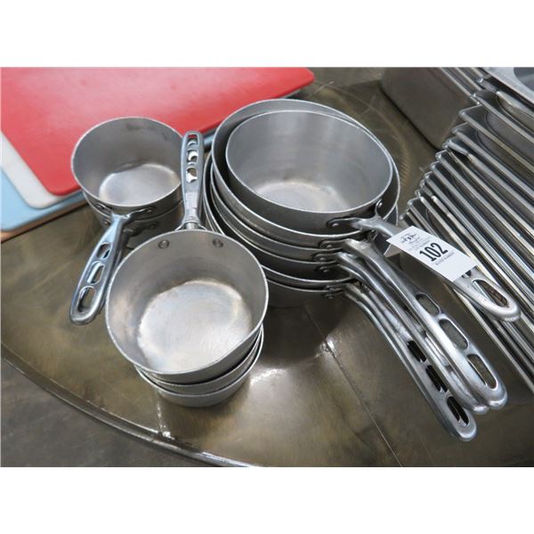 11-Asst. Size Sauce Pans - 11 X $
