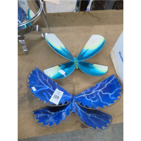 Cut Glass Butterfly Décor