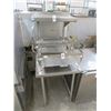 Image 1 : S/S 24" Table w/Backsplash and Overshelf
