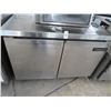 Image 1 : Continental 4' S/S Ref. 2 Door Worktop 29°