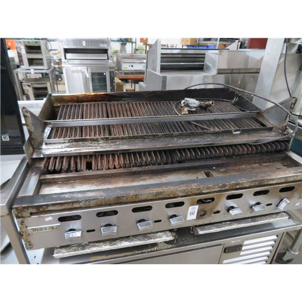 Vulcan 4' Gas CharGrill