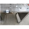 Image 2 : S/S Rolling 5' Table w/Triple Overshelf & Tray Stand