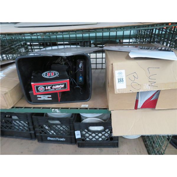 Grocery Bags, To- Go Boxes