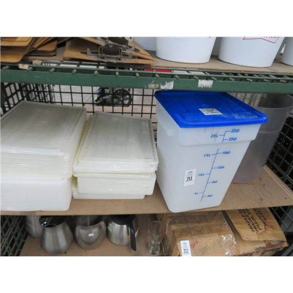 Measuring Bin & Lids