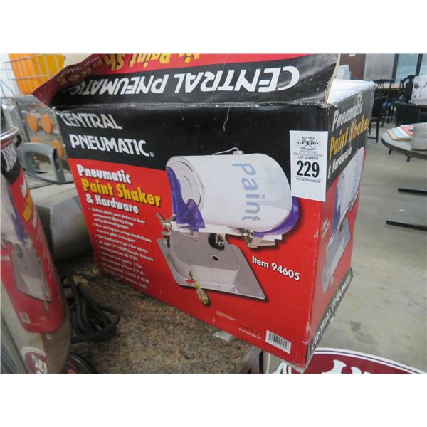 Central Pneumatic Paint Shaker & Hardware