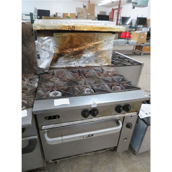 Vulcan Gas 6 Burner Range w/Oven