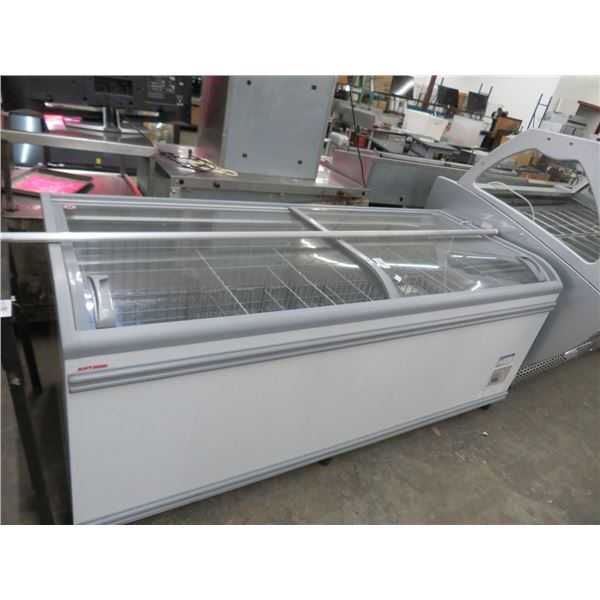 AHT 8' Frozen Ice Cream Treat Rolling Merchandiser CNT