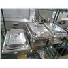 Image 1 : Shelf Lot of Chafing Dishes