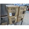 Image 1 : Box 2500 Black Plastic 1 oz. Portion Cups (4)