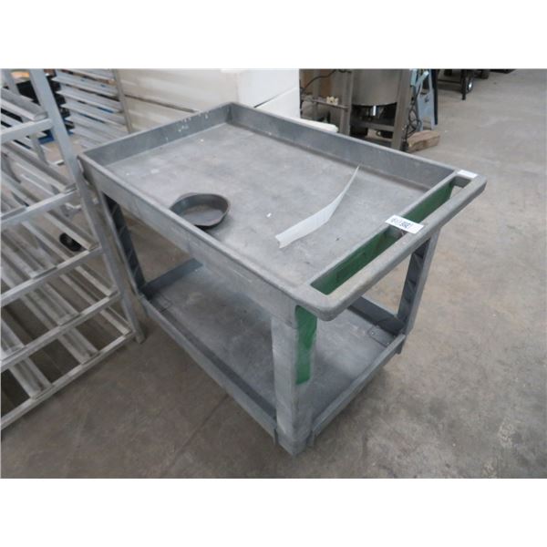Rubbermaid 2 Shelf Cart