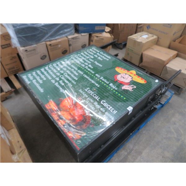 Lighted Sign (2) - No Shipping