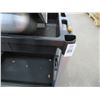Image 2 : Black Plastic 2 Shelf Cart