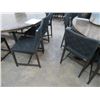 Image 1 : 25 Black Web Fabric Dining Room Chairs 25 x $ by Eagle Chair Co.