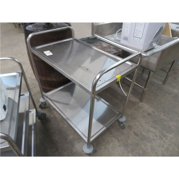 S/S 2 Shelf Cart
