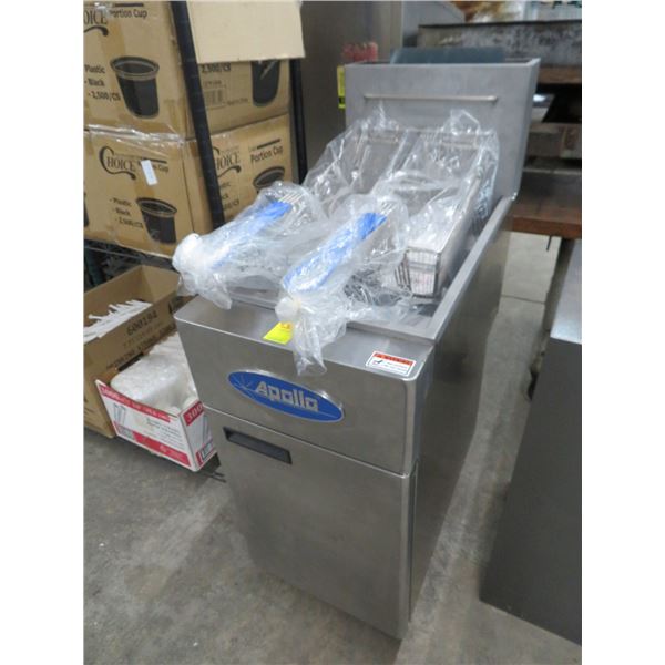 Apollo Gas Deep Fryer w/Fry Baskets
