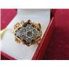 Image 2 : 14K 1.5 Diamonds 8.5g Ring (Broken)