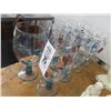 Image 2 : Floral Glass Set of 8