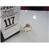 Image 1 : 14K Diamond Ring 2.6g