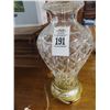 Image 2 : Cut Glass/Brass Lamps (Pair)