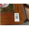 Image 2 : Iron/Oak/Tile Inlay Coffee/Hall End Tables - Set of 4