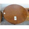 Image 2 : Burl Ornate Round Pedestal Side Table