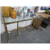 Image 1 : Brass / Glass Hall Table