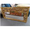 Image 1 : Framed Gold Guilded Accent Mirror