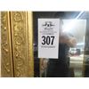 Image 2 : Gold 2 Door Wall Maount Curio Cabinet