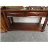 Image 2 : Mahogany 2 Door Console