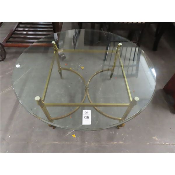 Brass End Table Base