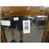 Image 2 : Carved Wood Framed Victorian LA Declaration Mirror 12" x  51"