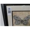 Image 1 : Butterfly Wall Art (2) 15" x 15"