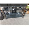Image 1 : Glass 3 Shelf Console