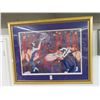 Image 1 : Framed Artist Signed Shao Kuang Ting 176 of 275 "Radiance" Print - 56" x 44"