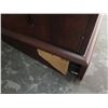 Image 3 : Mahogany 4 Door Console Base (Damaged)