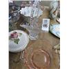 Image 2 : Butterfly Dishes, Cut To Clear, Art Glass and Décor