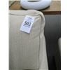 Image 2 : 2-Ethan Allen Beige Loveseat - 2 X $
