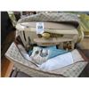 Image 2 : Single Portable Sewing Machine w/Carry Bag