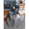 Image 1 : S/S Waste Can and Lasko Pedestal Fan