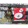 Image 1 : Shelf of Pet Atrium, Speakers, Candlestands, Plates and More