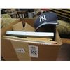 Image 1 : Box of Books, Lights and Yankee Cap