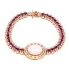 Image 2 : Natural Ethiopian  Pink Opal  Bracelet